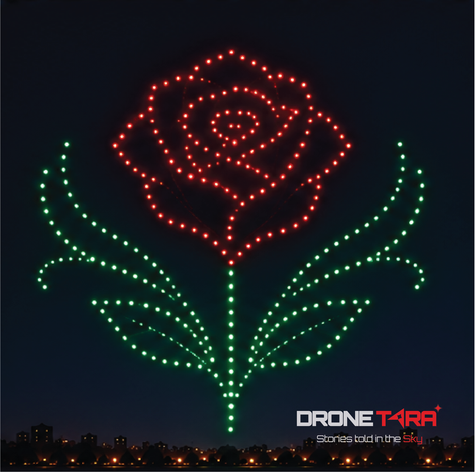 500 Drones Showcase